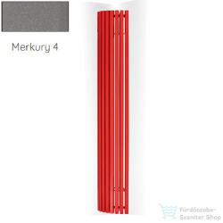 Radeco CARRERA N 1800x235 sarokba építhető, íves design radiátor, MERKURY 4 (metál szürke) színben (Radeco_CARRERA_N_MERKURY4)