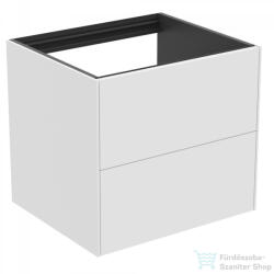 Ideal Standard CONCA 60x55 cm-es 2 fiókos fali szekrény mosdó és pult nélkül, matt fehér T4355Y1 (T4355Y1)