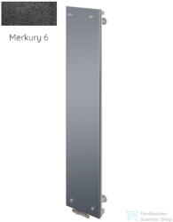 Radeco CLEO 1 1650x340 design radiátor tükörrel, MERKURY 6 (metál fekete) színben (Radeco_CLEO_1_MERKURY6)