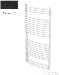 Radeco SONIA E A1-700/SLE 496x750 törölközőszárítós radiátor, MERKURY 7 (matt fekete) színben (Radeco_SONIA_E_A1_700_SLE_MERKURY7)