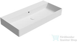 SAPHO GSI KUBE X kerámiamosdó, 100x47cm, furat nélkül, matt fehér (9423009) (9423009) - furdoszoba-szaniter
