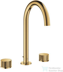 GROHE ATRIO PRIVATE 3 üléses mosdó csaptelep automata leeresztővel, Cool Sunrise 20595GL0 (20595GL0)