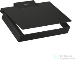 GROHE SELECTION CUBE wc papír tartó, Phantom Black 102272KF00 (102272KF00)