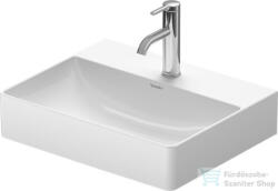 Duravit DURASQUARE kompakt 50x40 cm-es mosdó Wondergliss bevonattal, 23565000711 (23565000711)
