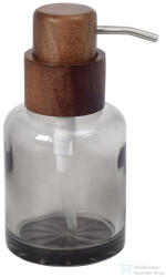 SAPHO FIGO szappanadagoló, 300ml, füstüveg/fa (08387) (08387)