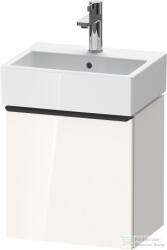 Duravit D-NEO 434 x 322 mm-es 1 ajtós szekrény Vero Air kézmosóhoz, balos, White High Gloss Decor DE4217L2222 (DE4217L2222)