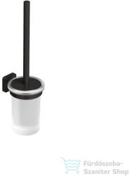 Kludi VELA S toalettkefe garnitúra, szálcsiszolt fegyvermetál 25974N2 (25974N2)