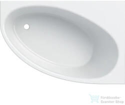 Geberit SELNOVA 150x100 cm-es beépíthető aszimmetrikus sarokkád lábbal, fehér 554.273. 01.1 (554273011)
