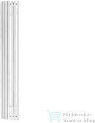 Radeco CARRERA N 1800x235 sarokba építhető, íves design radiátor, SATURN 2 (matt fehér) színben (Radeco_CARRERA_N_SATURN2)