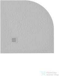 Zenon Angular Slate 100x100 cm-es negyedköríves zuhanytálca, Perla ANG100PE (ANG100PE)