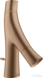 Hansgrohe AXOR STARCK ORGANIC 50 kétkaros mosdó csaptelep automata leeresztővel, szálcsiszolt vörös arany hatású 12014310 (12014310)