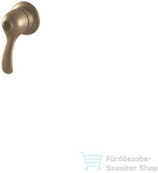 Bugnatese LEM falsík alatti kád/zuhany csaptelep kristályos karral, belső egységgel, matt bronz 1930KBO (1930KBO)