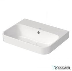 Duravit HAPPY D. 2 PLUS 60x46 cm-es ráültethető csiszolt mosdó csaplyuk nélkül, Wondergliss bevonattal, fehér 23606000601 (23606000601)