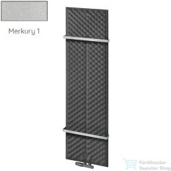 Radeco KEX 1570x450 design radiátor 2 db törölközőtartóval, MERKURY 1 (metál ezüst) színben (Radeco_KEX_MERKURY1)