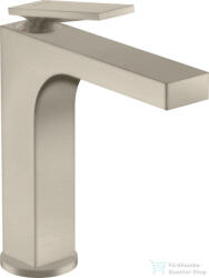 Hansgrohe AXOR CITTERIO 160 magasított mosdó csaptelep automata leeresztővel, szálcsiszolt nikkel 39023820 (39023820)