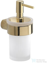 SAPHO PIRENEI szappanadagoló, 110ml, arany/tejüveg (PI8187) (PI8187) - furdoszoba-szaniter