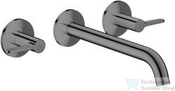 Hansgrohe AXOR ONE falsík alatti mosdó csaptelep 22 cm-es kifolyóval, polírozott fekete króm 48160330 (48160330)