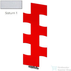 Radeco PUZEL 1190x490 design radiátor, SATURN 1 (metál jégszürke) színben (Radeco_PUZEL_SATURN1)