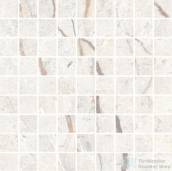 Marazzi MYSTONE SILVER ROOT White Mosaico 30x30 cm-es padlólap, MPNK (MPNK)