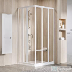 RAVAK SUPERNOVA ASRV3-75 75 cm-es zuhanyajtó (csak az egyik oldal), fehér+transparent 15V301R2Z1 (15V301R2Z1)