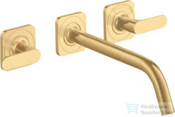 Hansgrohe AXOR Citterio M falsík alatti mosdó csaptelep 22, 6 cm-es kifolyóval, szálcsiszolt arany hatású 34315250 (34315250)