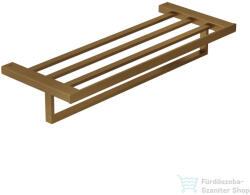 Kludi VELA C törölközőtartó polccal, szálcsiszolt bronz 31989N1 (31989N1)