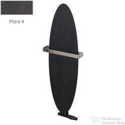 Radeco ORRO 990x280 ovális design radiátor törölközőtartó nélkül, MARS 4 (metál antracit) színben (Radeco_ORRO_MARS4)