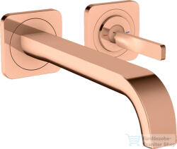 Hansgrohe AXOR Citterio E Falsík alatti mosdó csaptelep nem zárható leeresztővel, polírozott vörös arany hatású 36106300 (36106300)