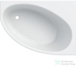 Geberit SELNOVA 140x100 cm-es beépíthető aszimmetrikus sarokkád lábbal, fehér 554.271. 01.1 (554271011)