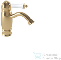 Bugnatese OXFORD mosdó csaptelep leeresztő nélkül, sárgaréz 6319SON (6319SON)