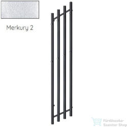 Radeco FUEGO KOLOR 1650x290 jobbos design radiátor, MERKURY 2 (ezüst) színben (Radeco_FUEGO_R_MERKURY2)