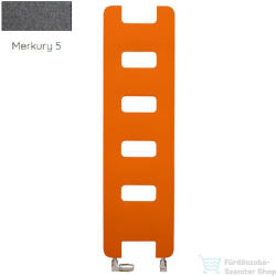 Radeco HEAVEN 1600x450 design radiátor, MERKURY 5 (metál sötétszürke) színben (Radeco_HEAVEN_MERKURY5)