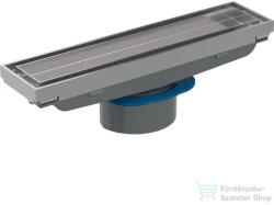 Geberit Cleanline 18, 8 cm-es burkolható zuhanyfolyóka, szálcsiszolt rozsdamentes acél 154.455. 00.1 (154455001)