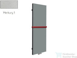 Radeco WALL 1600x560 design radiátor törölközőtartó nélkül, MERKURY 1 (metál ezüst) színben (Radeco_WALL_MERKURY1)