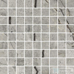 Marazzi MYSTONE SILVER ROOT Grey Mosaico 30x30 cm-es padlólap, MPNJ (MPNJ)