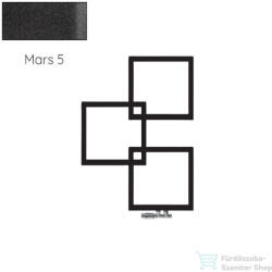 Radeco LOCO 3 MINI 707x500 design radiátor, MARS 5 (antracit) színben, balos (Radeco_LOCO_3_MINI_B_MARS5)