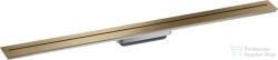 Hansgrohe AXOR DRAIN falhoz illeszthető 100 cm-es zuhanyfolyóka alaptest nélkül, szálcsiszolt bronz 42528140 (42528140)