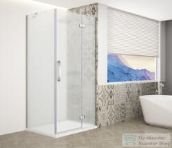 SAPHO GELCO TRINITY CHROME szögletes zuhanykabin, 1100x800mm, matt üveg, jobbos (GT5680-11MR-CH) (GT5680-11MR-CH)