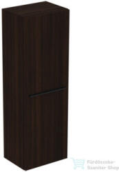 Ideal Standard I. Life A 40x30x120 cm-es 1 ajtós szekrény fogantyú nélkül, Coffee oak T5261NW (T5261NW)