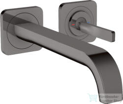 Hansgrohe AXOR Citterio E Falsík alatti mosdó csaptelep nem zárható leeresztővel, polírozott fekete króm 36106330 (36106330)