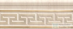 Marazzi Marbleplay Listello Classic Travertino 12x30 cm-es fali dekor M5LQ (M5LQ)