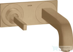 Hansgrohe AXOR Citterio falsík alatti mosdó csaptelep 22 cm-es kifolyóval, szálcsiszolt bronz 39115140 (39115140)