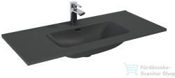 AREZZO design SKAPPA 100 cm-es mosdó, matt antracit AR-146071 (AR-146071)