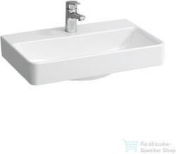 Laufen Pro S 60x38 cm-es csiszolt aljú mosdó túlfolyó nélkül, LCC Active bevonattal, fehér H817959A001561 (H817959A001561)