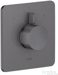 Hansgrohe AXOR CITTERIO C falsík alatti kád/zuhany csaptelep alaptest nélkül, szálcsiszolt fekete króm 49451340 (49451340)