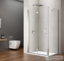SAPHO GELCO LORO harmónikaajtó, oldalfallal, 800x1000mm (GN4580-01) (GN4580-01)