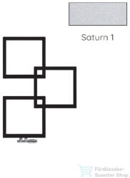 Radeco LOCO 3 MINI 707x500 design radiátor, SATURN 1 (metál jégszürke) színben, jobbos (Radeco_LOCO_3_MINI_J_SATURN1)