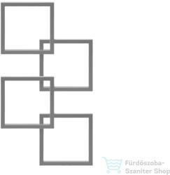 Radeco LOCO 4 1255x685 design radiátor, , MERKURY 3 (metál világosszürke) színben, balos (Radeco_LOCO_4_B_MERKURY3)