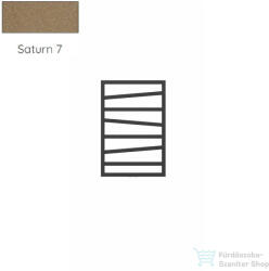 Radeco VIBO 1 821x550 design radiátor, SATURN 7 (metál homok) színben (Radeco_VIBO_1_SATURN7)