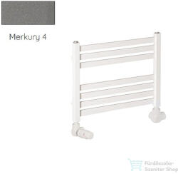 Radeco PINO K AK1-600/EP 415x630 törölközőszárítós radiátor, MERKURY 4 (metál szürke) színben (Radeco_PINO_K_AK1_600_EP_MERKURY4)